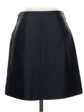 Louis Vuitton Black A-Line Skirt GUC